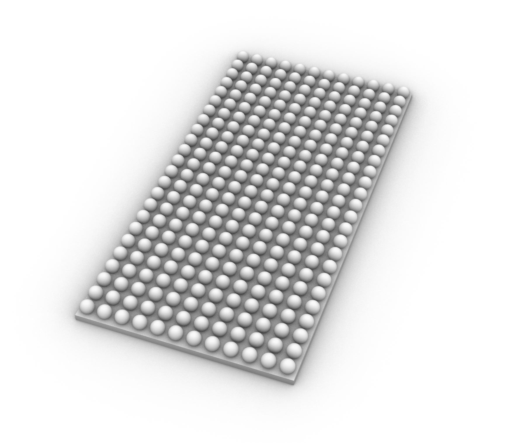 A rendering of the panel